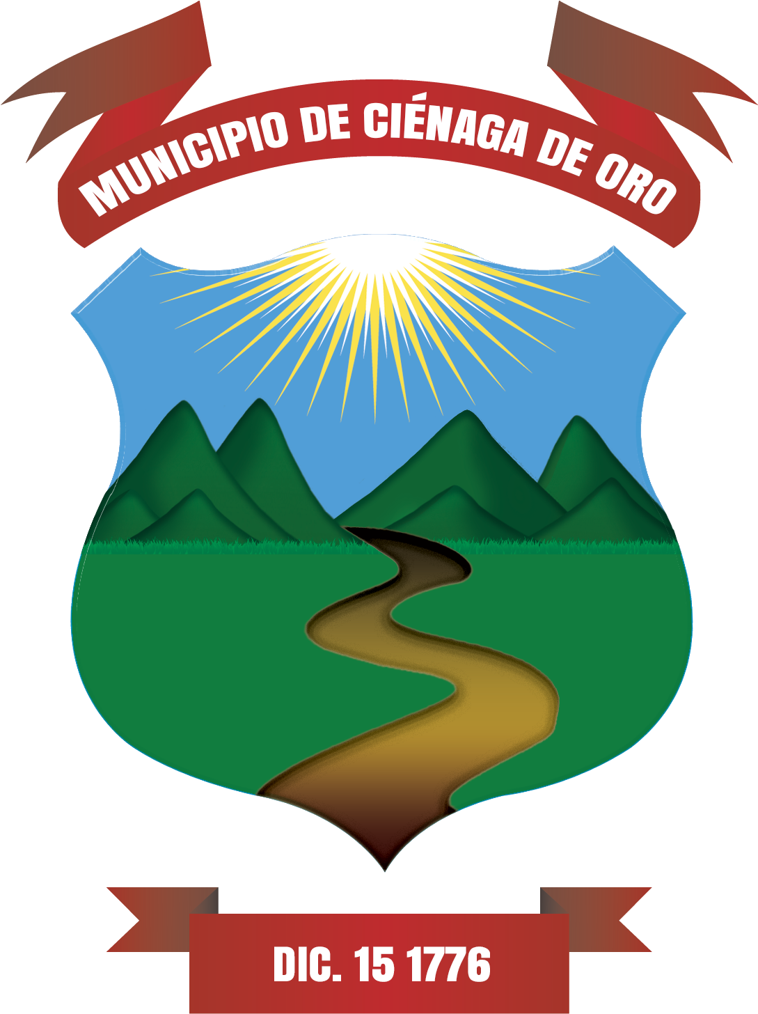 Escudo De Ciénaga De Oro - Ciénaga De Oro (1325x1575), Png Download