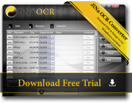 Jina Ocr Image To Text Converter For Windows Version - Web (425x338), Png Download