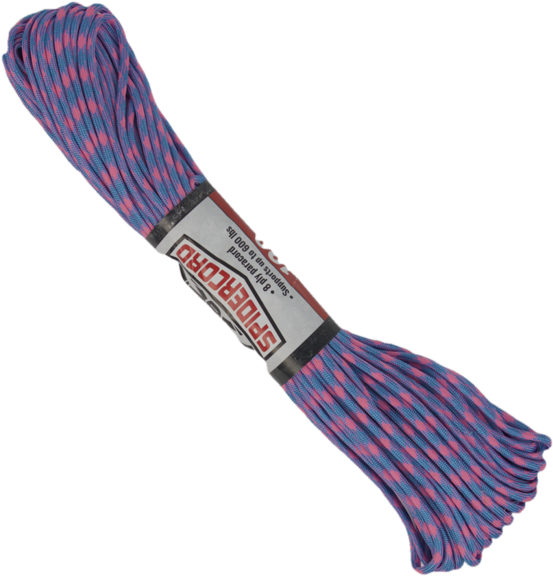 Spider Cord 600 Lb Paracord 100 Ft - Parachute Cord (1024x1024), Png Download