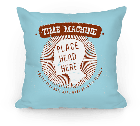 Time Machine Pillow - Bee Pillow (484x484), Png Download