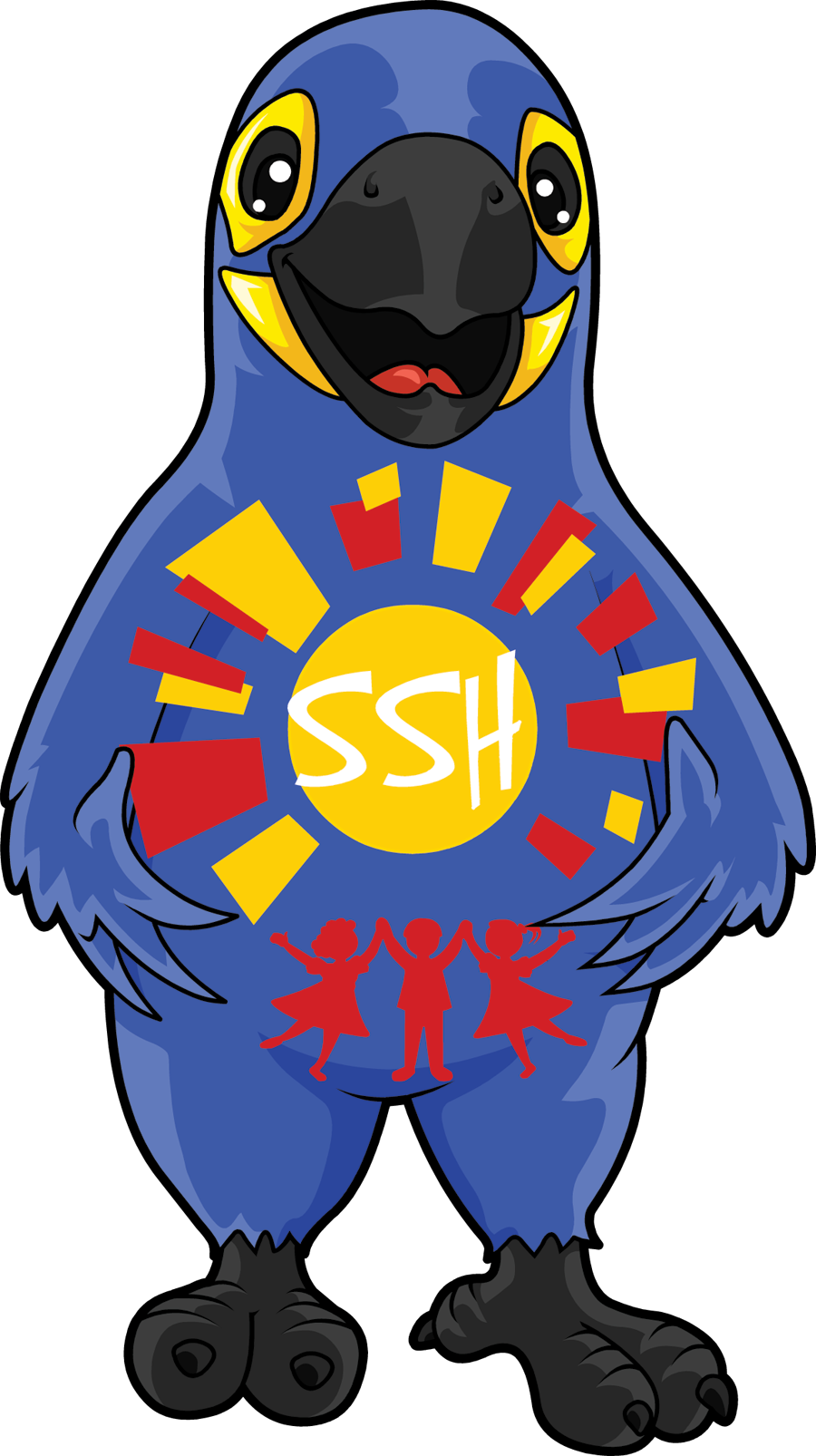 Logo Periquito Png - Periquito Azul Spanish School House (900x1606), Png Download
