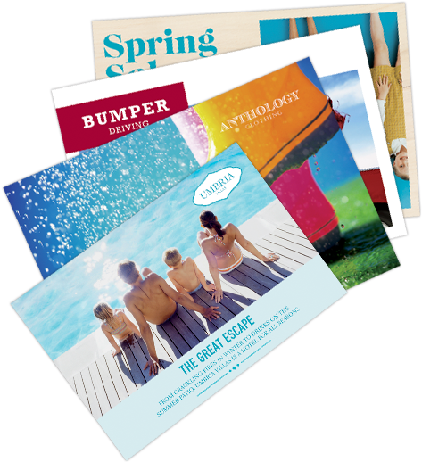 Direct Mail Marketing Made Easy - Postcard Printing Png (485x543), Png Download