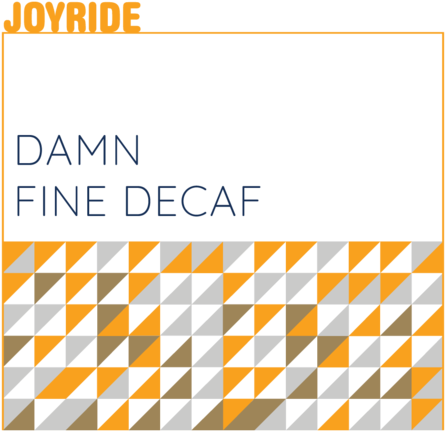 Damn Fine Joyride Hot Coffee Decaf - Coffee (500x500), Png Download