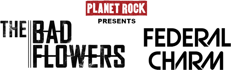 Those Damn Crows Joining Bad Flowers And Federal Charm - Bad Flowers Band Logo (774x260), Png Download