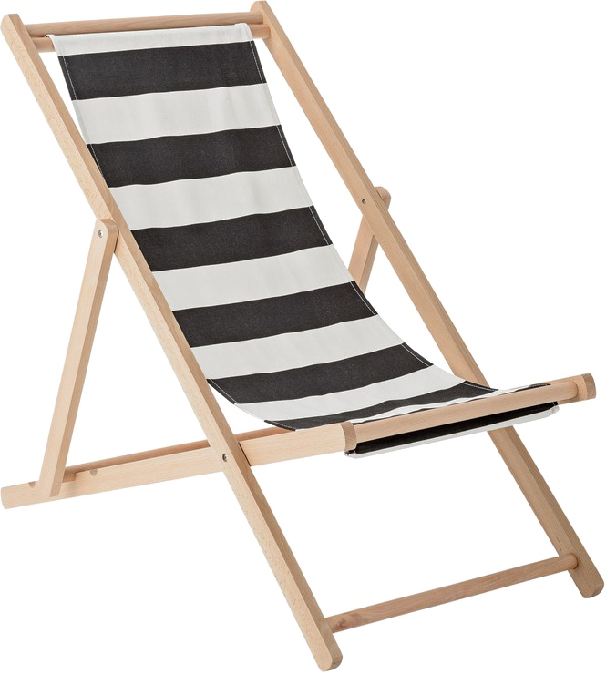 Deck Chair Png Transparent - Bloomingville Deck Chair (665x740), Png Download