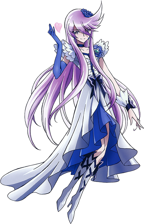 Cure Moonlight - Tsukikage Yuri Cure Moonlight (480x750), Png Download