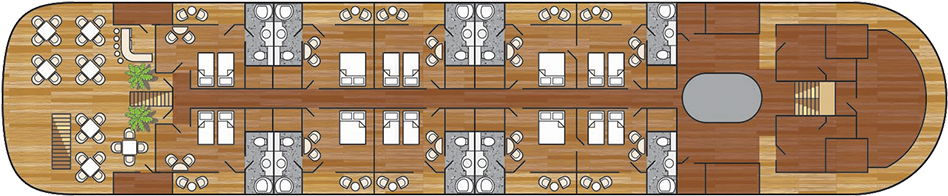 Mandalay Deck - Architecture (1140x384), Png Download