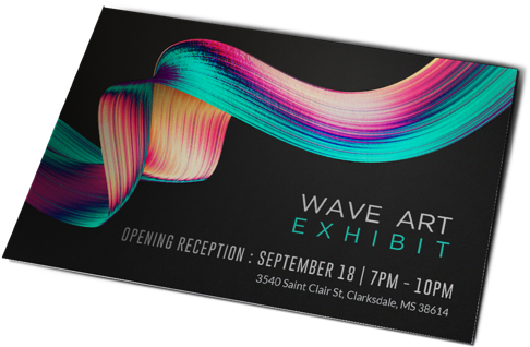 Metallic Postcards - Postcard (500x500), Png Download