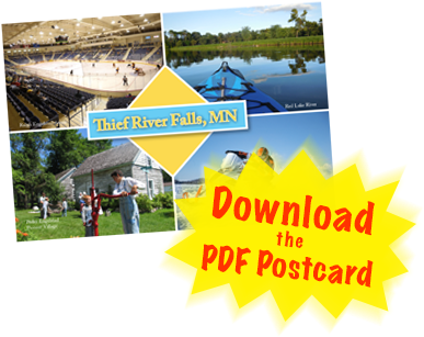 Visit Thief River Falls (400x319), Png Download