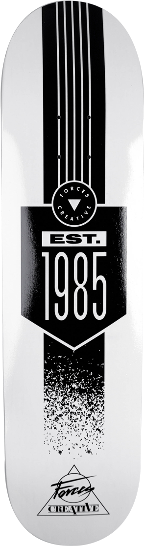 Image Of 1985 Deck - Skateboard Deck (1181x1181), Png Download