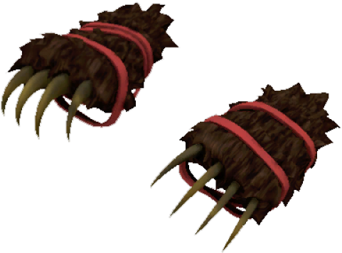 Warrior's Spirit - Tf2 Heavy Gloves (640x640), Png Download