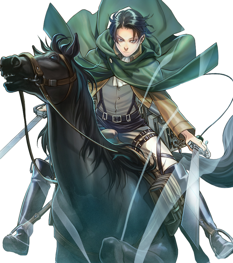 No Caption Provided - Captain Levi Render (800x900), Png Download