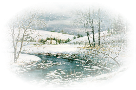 Storm By Ralph Waldo Emerson - Tube D Hiver Pour Création (500x330), Png Download