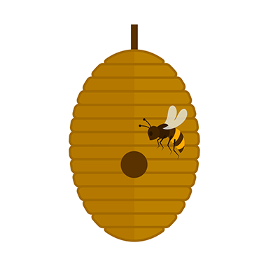 If You Have A Bee Hive Present We Can Remove This Safely - Circle (400x400), Png Download