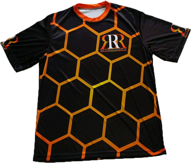 Men's Bee Hive Crew Neck Jersey - Membrane-winged Insect (787x669), Png Download