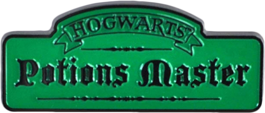 Harry - Harry Potter Potions Master Enamel Pin Badge (1001x1075), Png Download