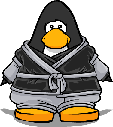 Snowstorm Gi From A Player Card - Club Penguin (376x424), Png Download