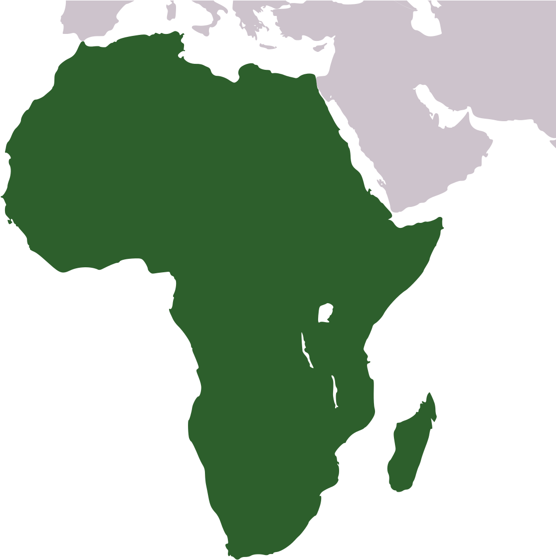 Continent Of Africa Png - Africa Vector (768x768), Png Download