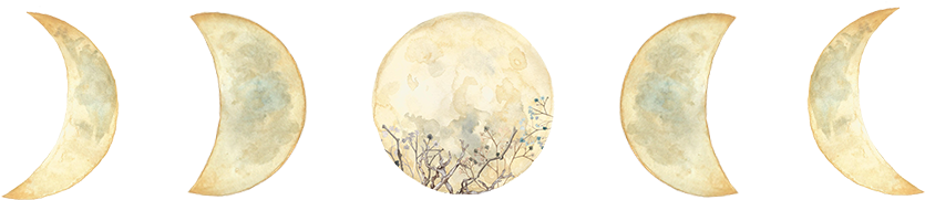 Tenth Moon Phases - Circle (886x200), Png Download