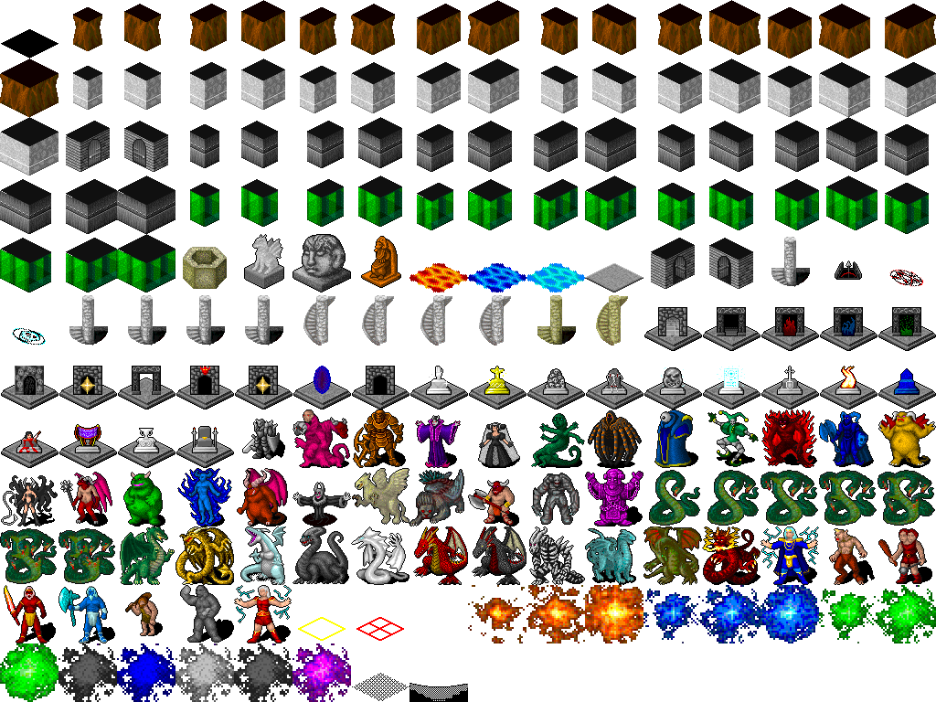 Preview - Dungeon Crawl Stone Soup Sprites (1024x768), Png Download