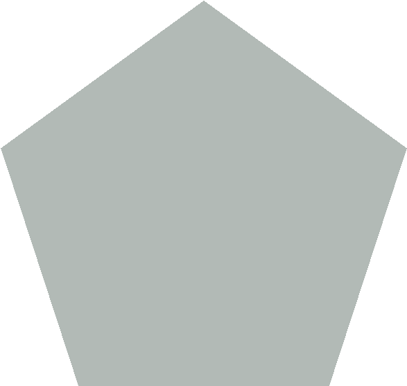 Silver Pentagon, Peter Grant - Construction Paper (640x640), Png Download
