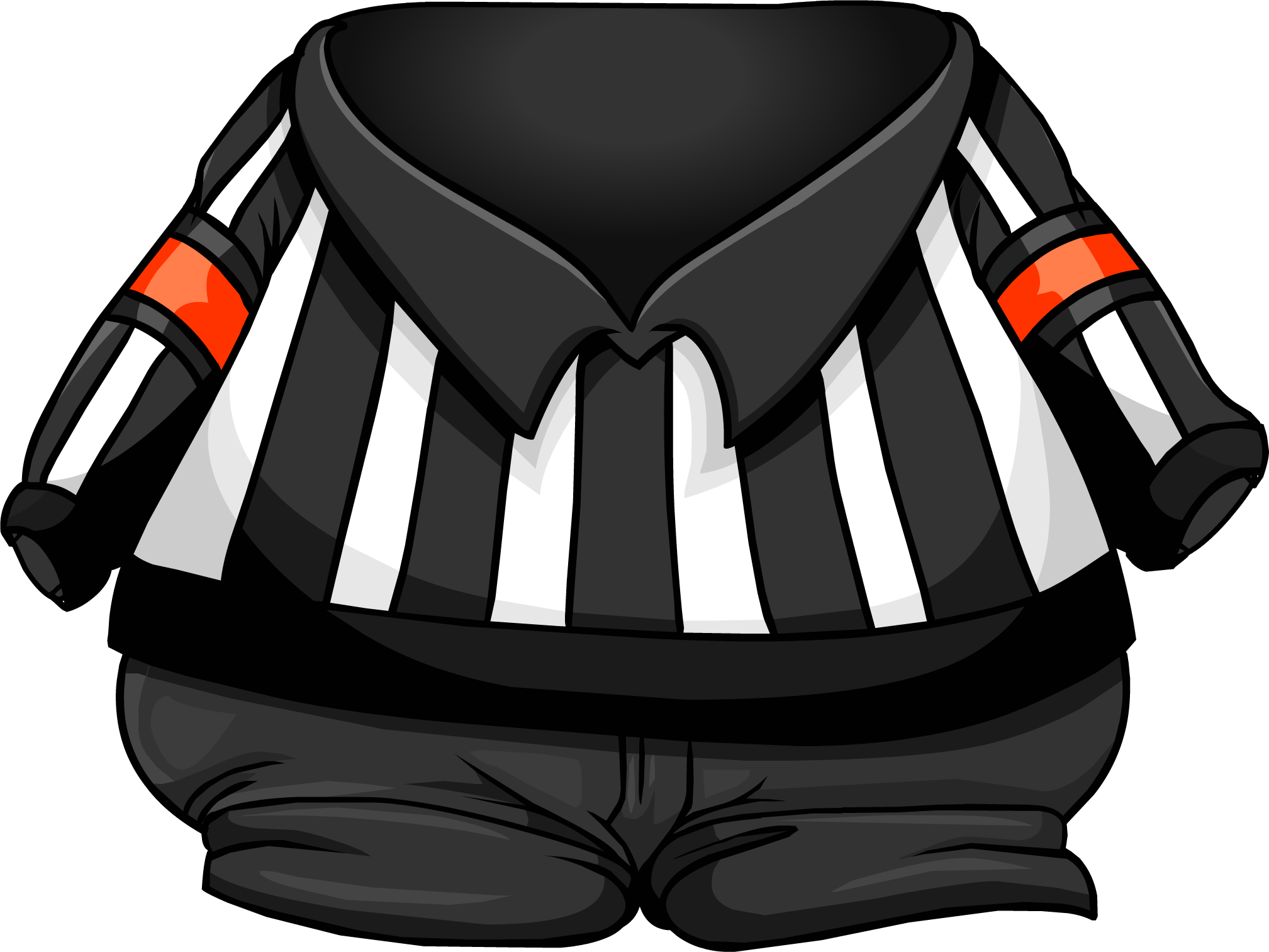 Hockey Referee - Ice Hockey Referee Cartoon (2017x1513), Png Download