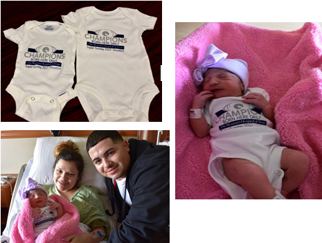 The Hurtado Family Welcomes Their Champion Daughter - The Woman's Hospital Of Texas (483x369), Png Download