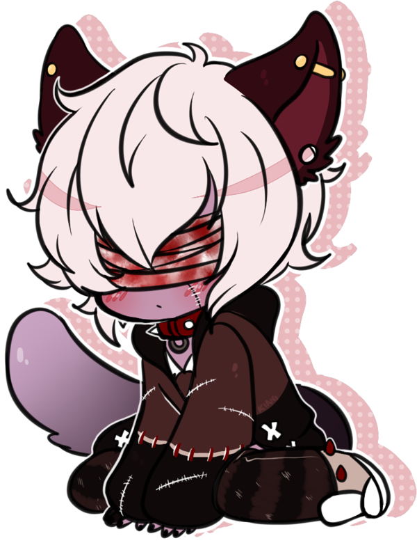 Drawing Gore Anime Clip Transparent Stock - Cute Gore Art (600x780), Png Download