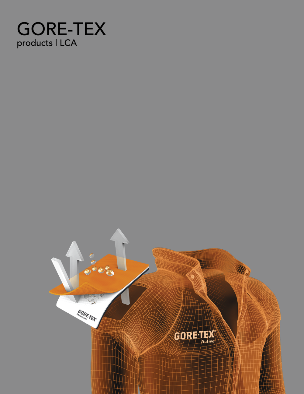 Lca 1 Outline-01 - Gore-tex (1000x1294), Png Download