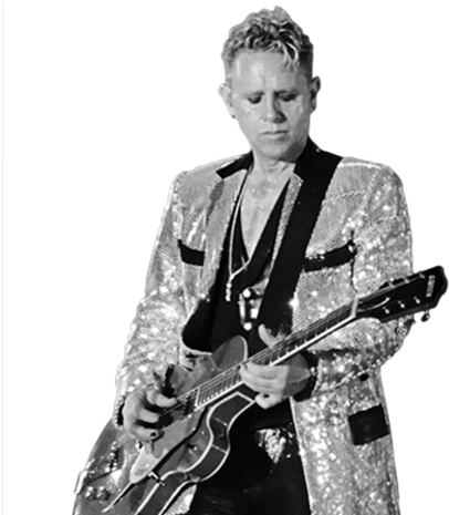 Martin Lee Gore Png (742x464), Png Download