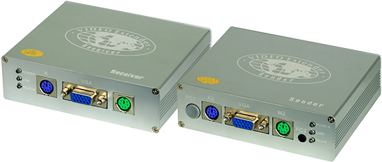 Ltah1100e Extender - Vga/ps2 Kvm Rj45 (600x600), Png Download
