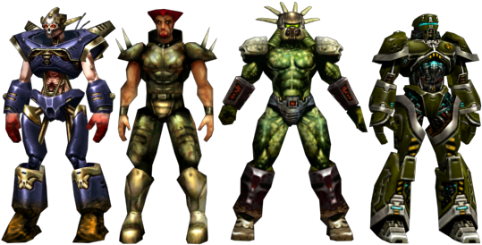 Ps2 Chars Scalepack - Metal Guard Unreal Tournament (640x480), Png Download