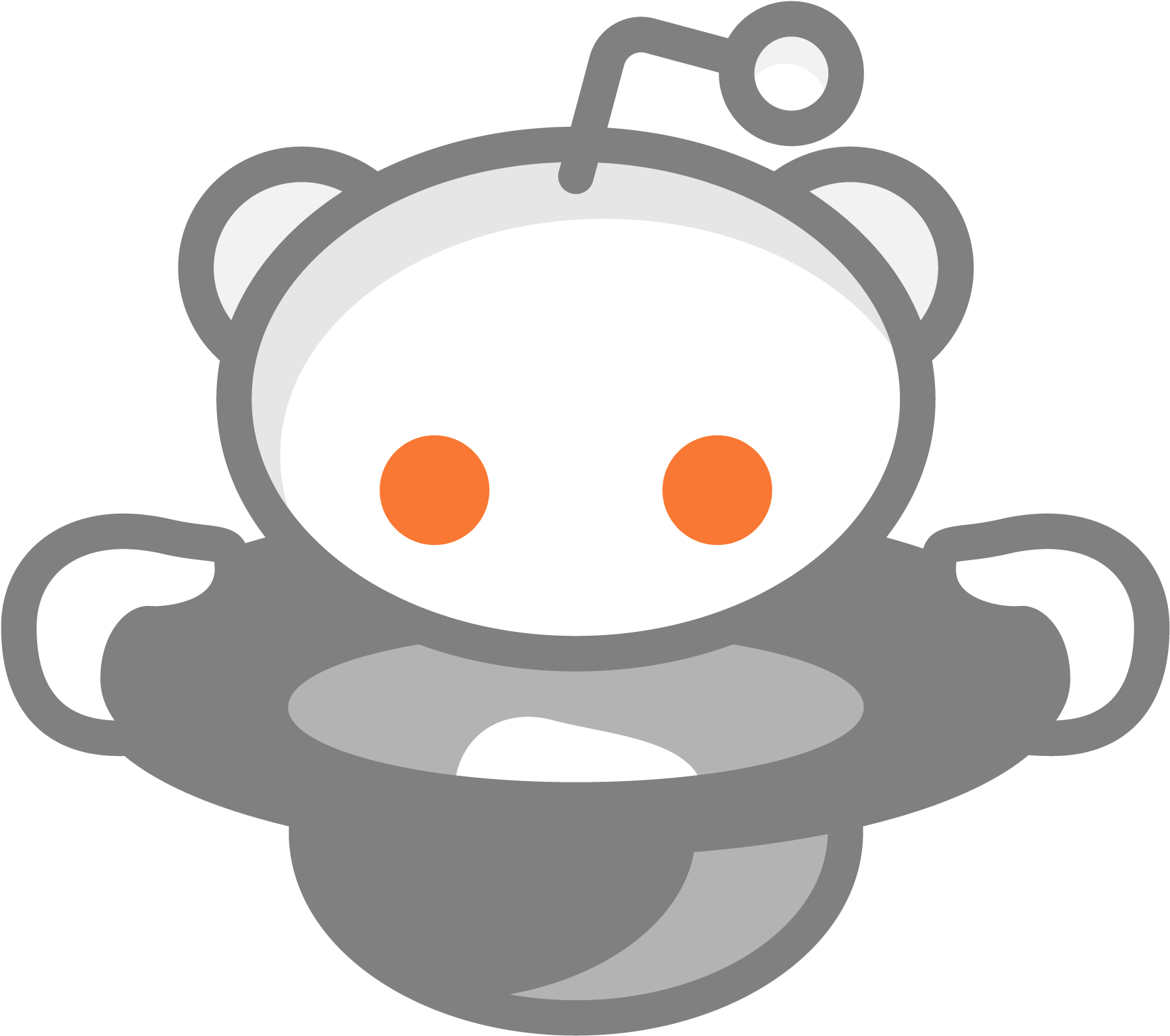 Exmo Posts On Reddit - Reddit Button (2133x2133), Png Download