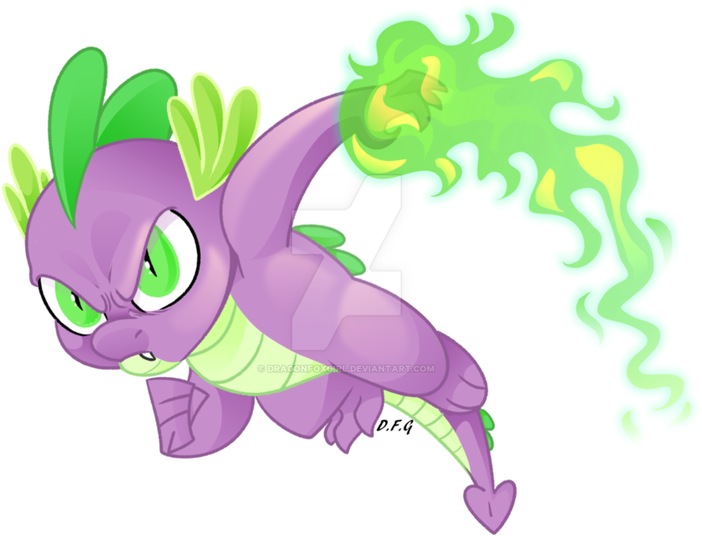 Picture Royalty Free Download The Brave By Dragonfoxgirl - Spike The Dragon 2017 (1020x783), Png Download