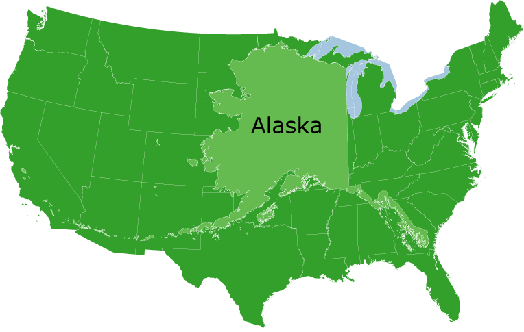 171 - Did Alaska Become A State (764x485), Png Download