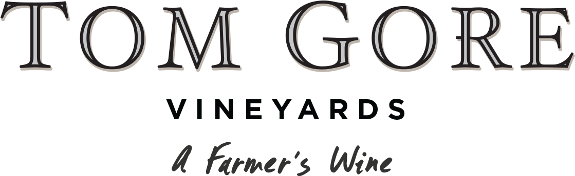 Tom Gore Vineyards, The Small-scale Label Launched - Tom Gore Wine Logo (1228x388), Png Download