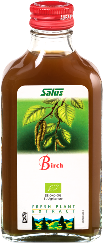 Salus - Birch Plant Juice | 200ml (1000x1001), Png Download