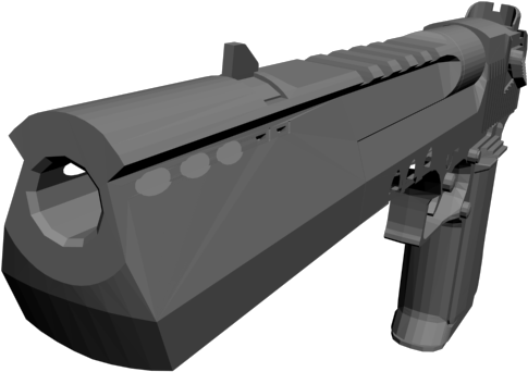 Deagle Render [done For Edit] - Desert Eagle Gta Sa Png (640x480), Png Download