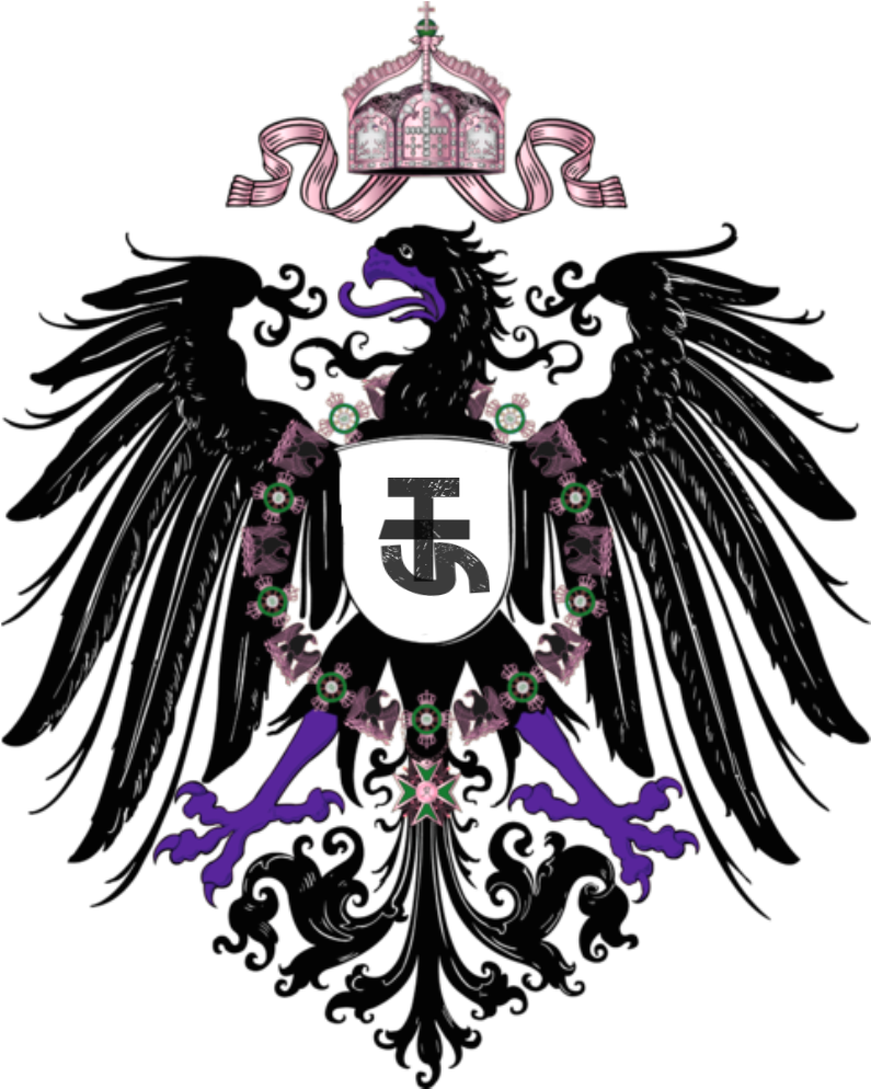 So We Tis Management Staff Decided To Make A Deagle - Prussian Coat Of Amrs (853x1194), Png Download