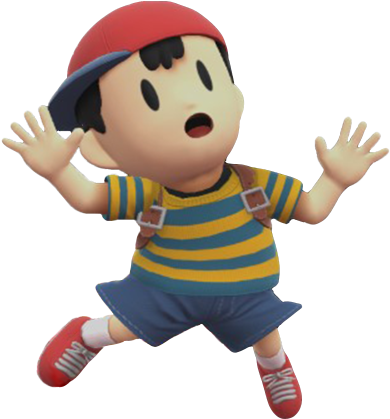 3 Apr - Ness Smash Bros Transparent (500x500), Png Download