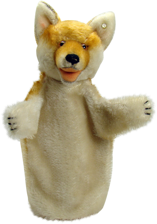 Steiff Mohair Fox Hand Puppet - Stuffed Toy (784x784), Png Download