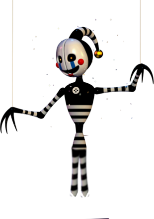 Securitypuppet - Fnaf 6 Security Puppet (310x442), Png Download