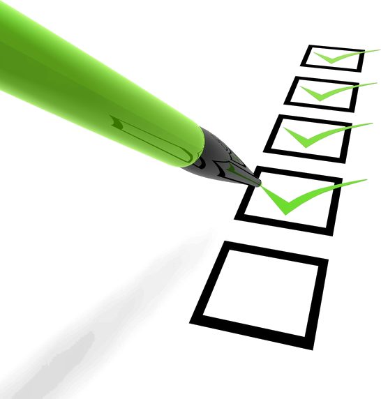 The Main Uses Of Checklists Are - General Requirements (546x572), Png Download