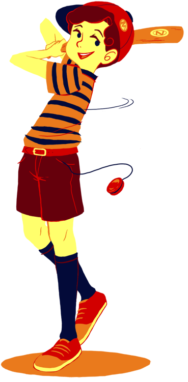 The Wonder Boy - Ness (542x800), Png Download