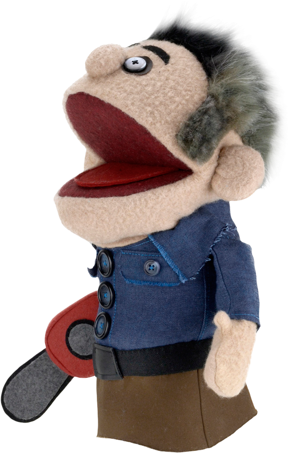Ash Vs Evil Dead - Ashy Slashy Puppet Buy (571x900), Png Download