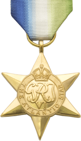 Atlantic Star Medal - Medal (285x496), Png Download