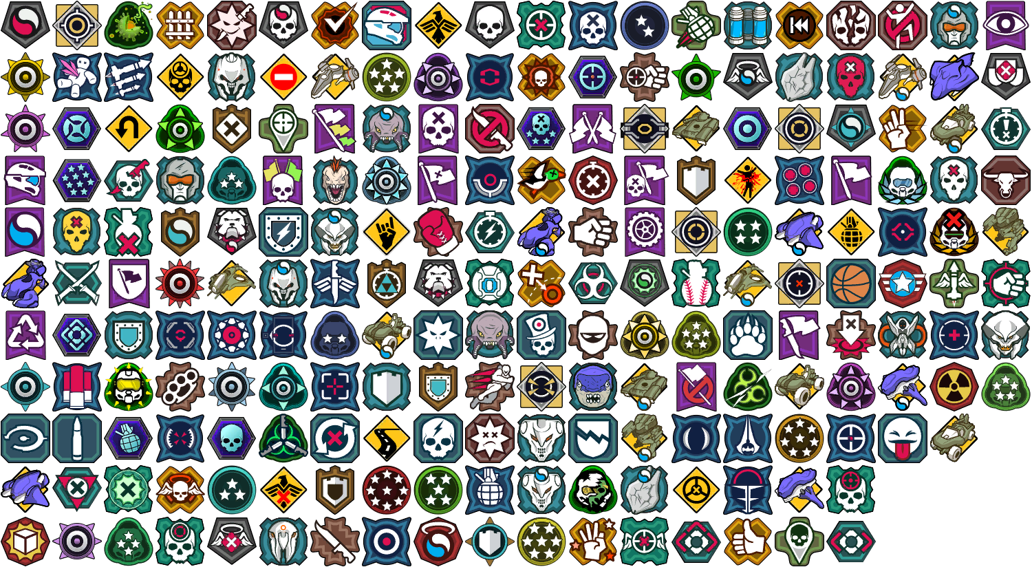 Download Halo 5 Medals - Tile (1500x824), Png Download