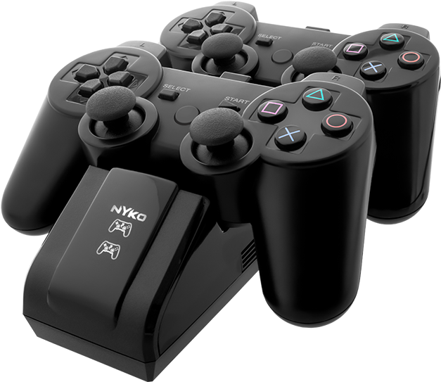 Charge Base For Ps3 - Nyko Dual Port Charging Dock For Playstation 3 - Docking (1024x768), Png Download