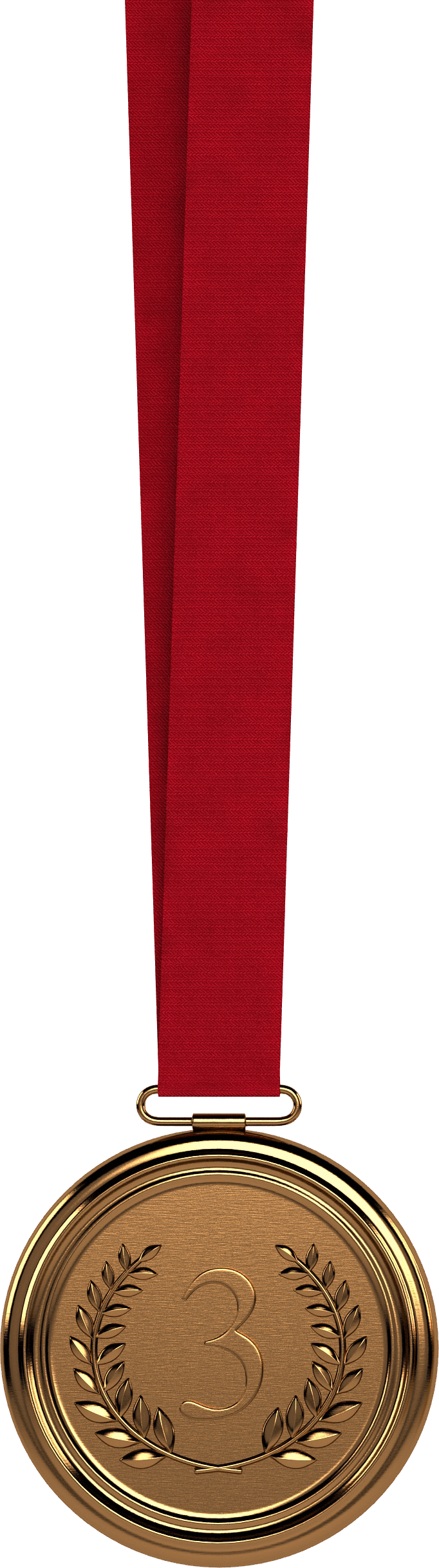 Bronze Medal Third Transparent Png Sticker - Bronze Medal (682x2432), Png Download