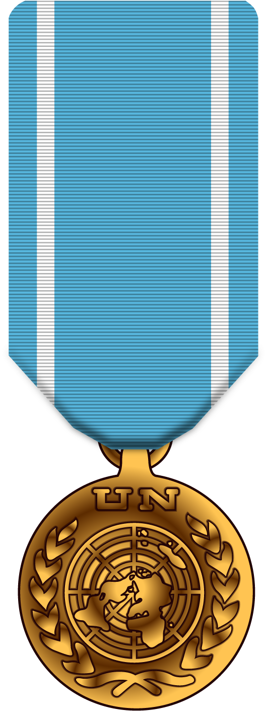 United Nations Medal - Un Medals Png (750x1500), Png Download